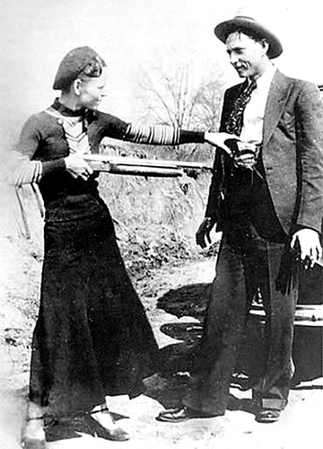Bonnie i Clyde (źródło: www.fbi.gov)