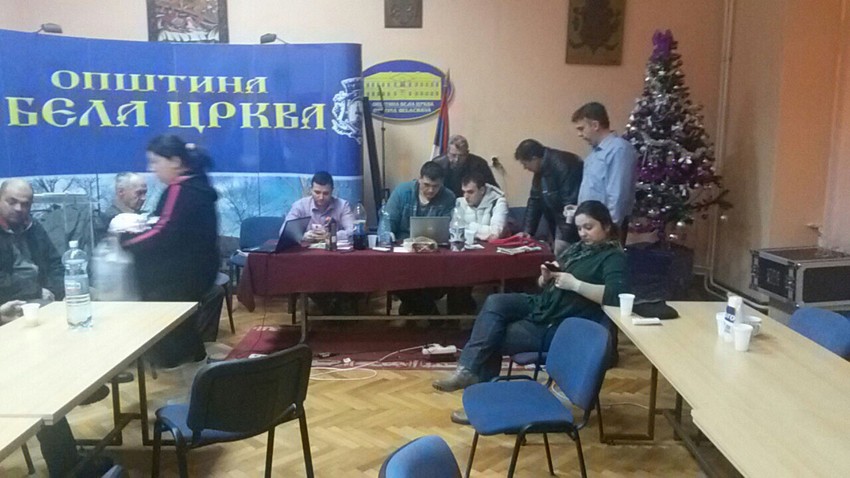 Bela Crkva, odbornici DS i LSV 