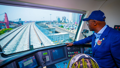 Sanwo-Olu commemorates completion of Phase I of Blue Line Rail project