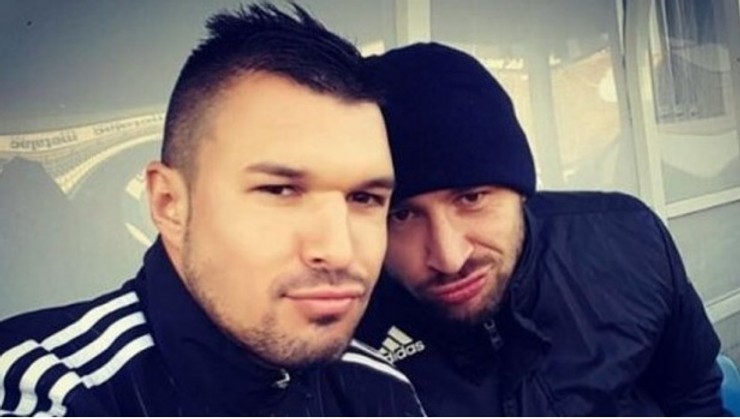 Valeri Božinov i Ivan Bandalovski selfi