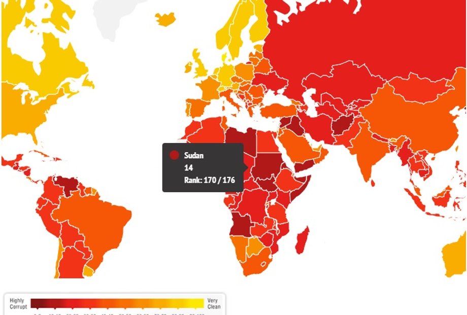 Korupcja toczy Sudan jak rak