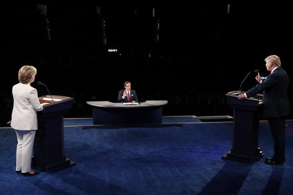Debata prezydencka w USA: Trump nie mówi, czy zaakceptuje wynik wyborów