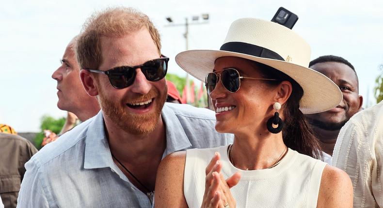 Prince Harry and Meghan Markle visited Colombia in August 2024.Eric Charbonneau/Archewell Foundation via Getty Images