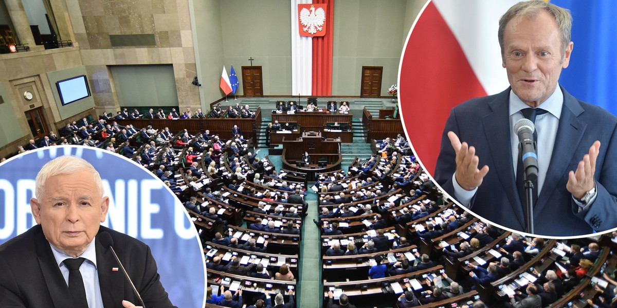 PiS ciągle króluje w sondażach, druga jest PO, ale ze sporą stratą do lidera