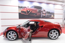 Nowa alfa romeo 4C gwiazdą Motor Show w Poznaniu. ZDJĘCIA