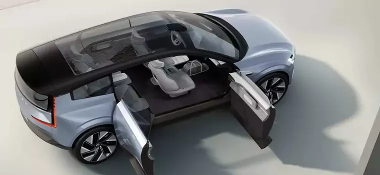 Volvo prezentuje Concept Recharge - futurystyczne auto elektryczne