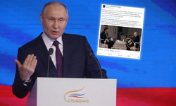 Prezydentowi Rosji podczas wywiadu zaczęła drżeć noga. Wszystko uchwyciła kamera