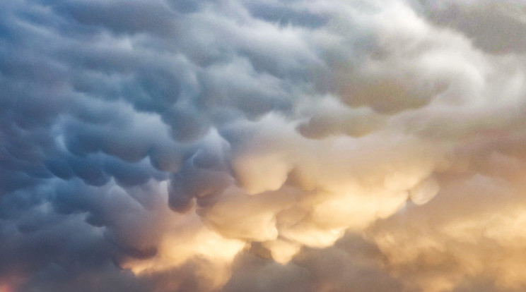 Látványos felhőformák kísérik a hidegfrontot / Fotó: Getty Images