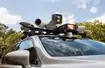 Zestaw kamer oraz głowica laserowa (Lidar) na dachu Lexusa LS 600 h