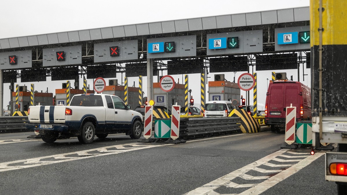 Gliwice, autostrada A4. Ostatni dzień ręcznego poboru opłat.