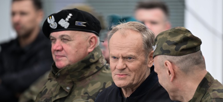 Tusk grzmi o odpowiedzialności Rosji ws. dronowej prowokacji. "Łapy precz od żołnierzy"