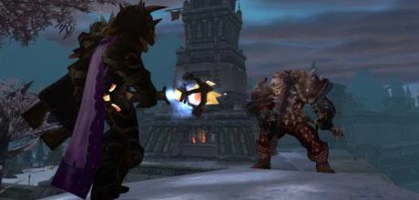 Screen z gry "World of Warcraft: Wrath of the Lich King"