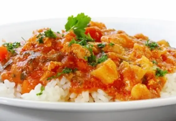 Kurczak tikka masala rodem z Indii