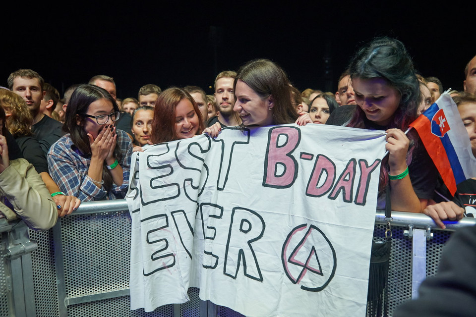 Koncert Linkin Park w Rybniku - publiiczność