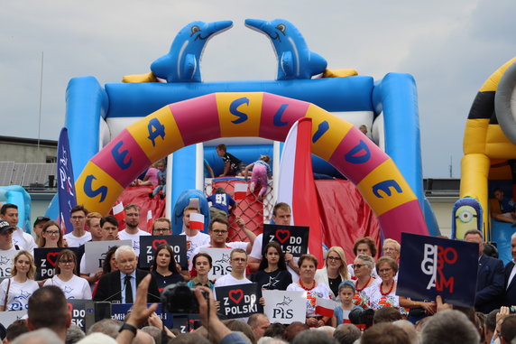 Piknik PiS w Stawiskach, woj. podlaskie