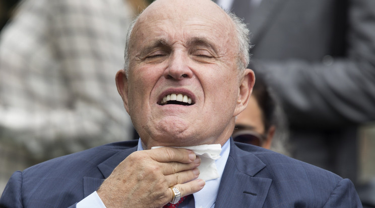 Rudy Giuliani / Fotó: MTI/EPA/Michael Reynolds