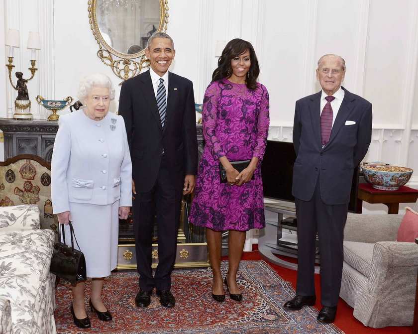 Książę FIlip i Elżbieta II, Barack Obama i Michelle