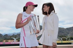 Iga Świątek i Zendaya spotkały się po triumfie Polki w Indian Wells