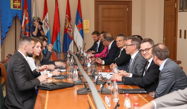 Ministarka rudarstva i energetike Dubravka Đedović razgovarala u razgovoru sa delegacijom Udruženja nemačke privrede za Istočnu Evropu (German Eastern Business Association)