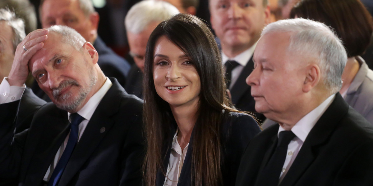 Marta Kaczyńska i Jarosław Kaczyński