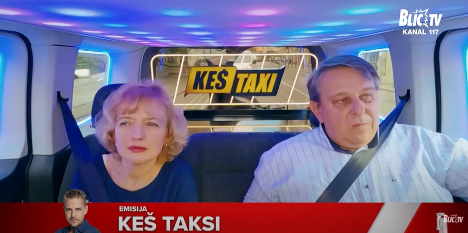 Takmičari u kvizu "Keš taksi"