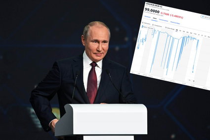 Rollercoaster na rosyjskiej walucie. "Przez brak sankcji rubel się umacnia"