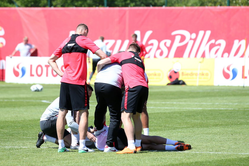 Pilka nozna. Reprezentacja Polski. Zgrupowanie w Juracie. Trening. 23.05.2018