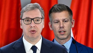 Aleksandar Vučić i Peter Mađar 