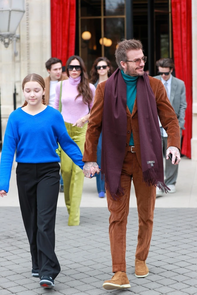 Harper i Dejvid Bekam u prvom planu