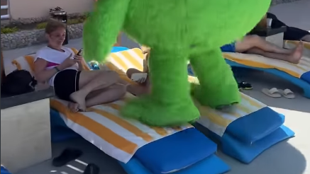 O zábavu sa postarali známe rozprávkové postavičky.