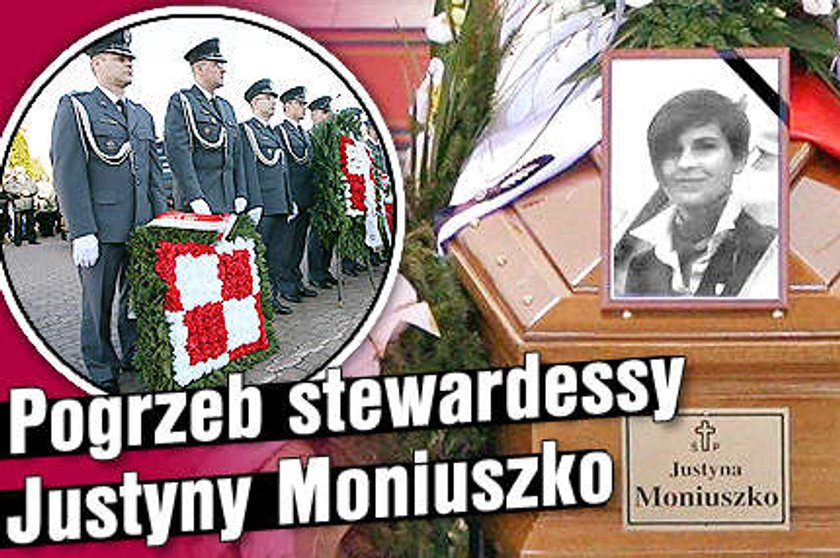 Pogrzeb stewardessy Justyny Moniuszko