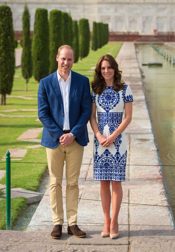 Książę William i księżna Kate z wizytą w Indiach