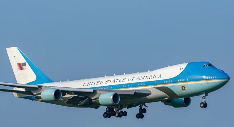 The Air Force is preparing to keep the current two Air Force One jets flying as late as 2028.Shutterstock