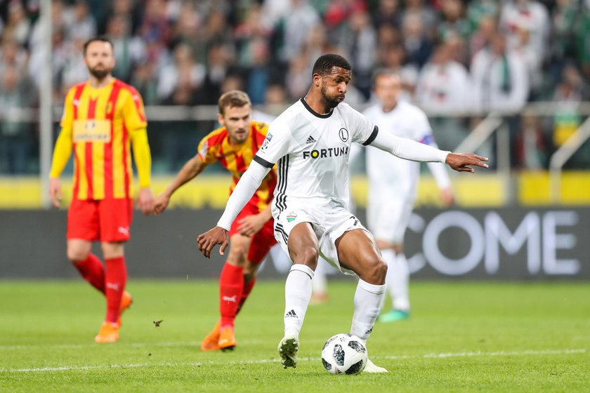 Pilka nozna. Ekstraklasa. Legia Warszawa. Konferencja prasowa przed meczem z Gornikiem. 11.05.2018