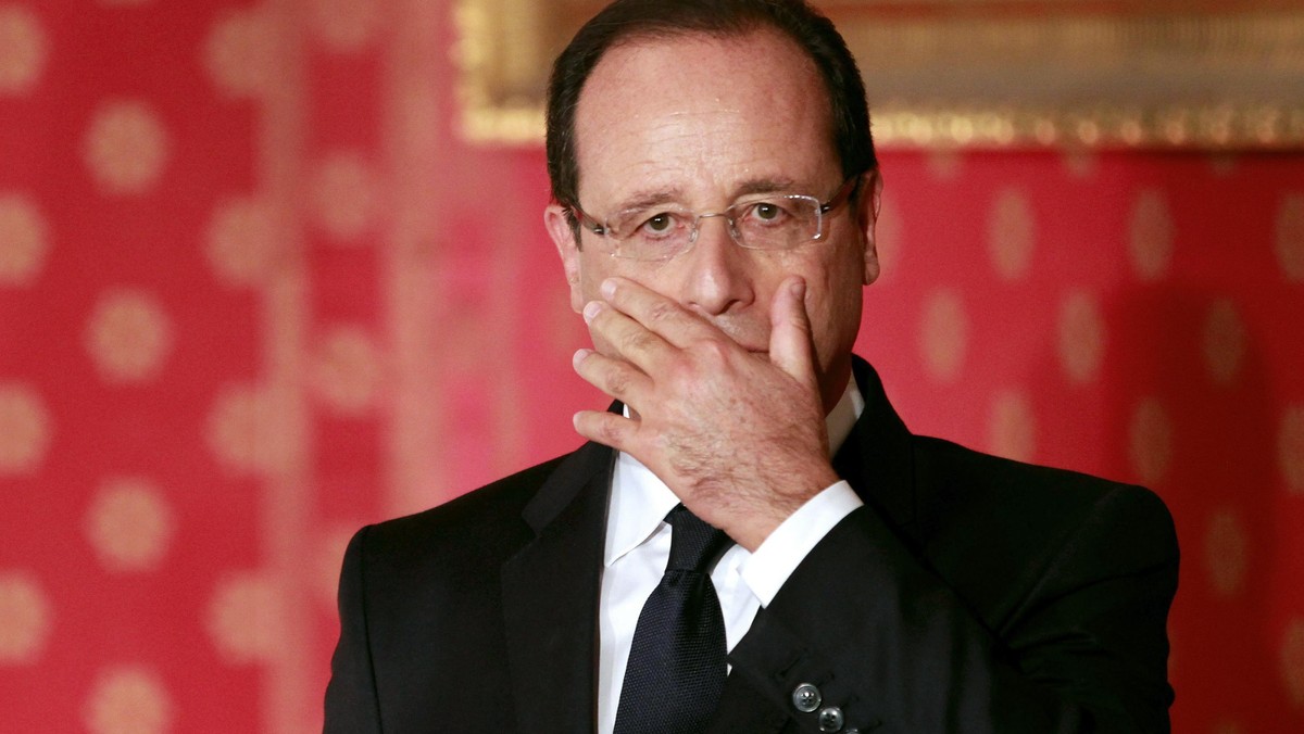 Prezydent Francja Francois Hollande