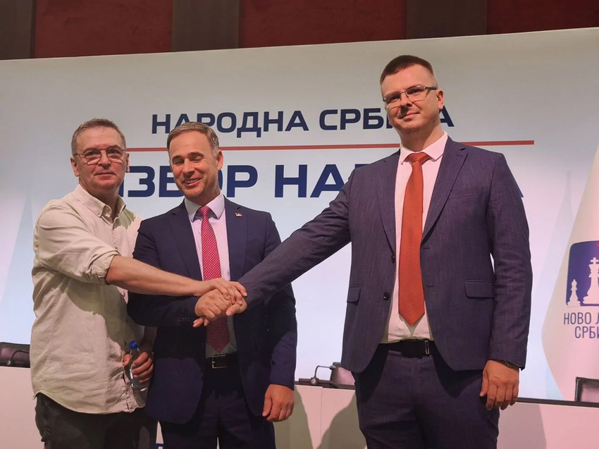 Miroslav Aleksić, Aleksandar Jovanović Čuta i Miloš Parandilović