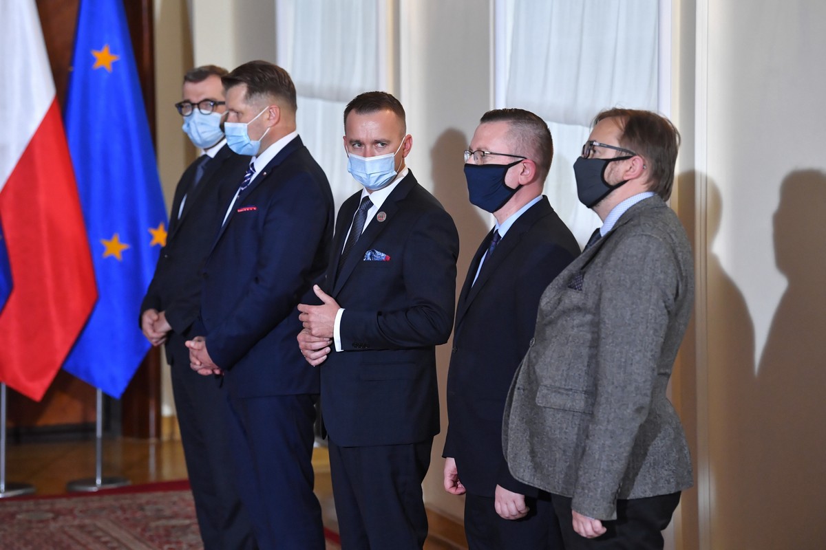 Przemysław Czarnek, Grzegorz Puda, Michał Cieślak