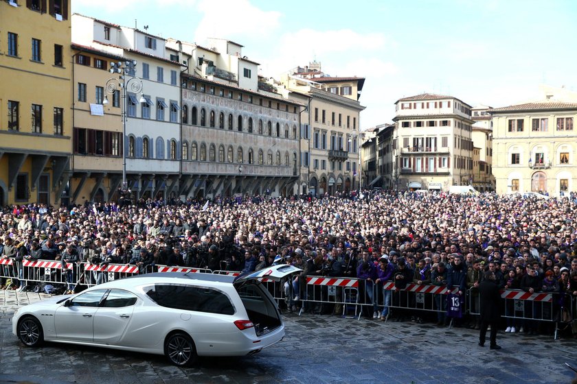 Pogrzeb Davide Astoriego. Ostatnia droga kapitana AFC Fiorentina