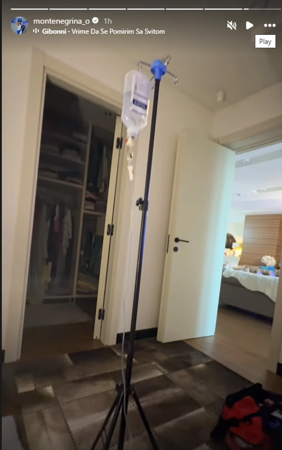 Olja Crnogorac nakon izlaska iz porodilišta