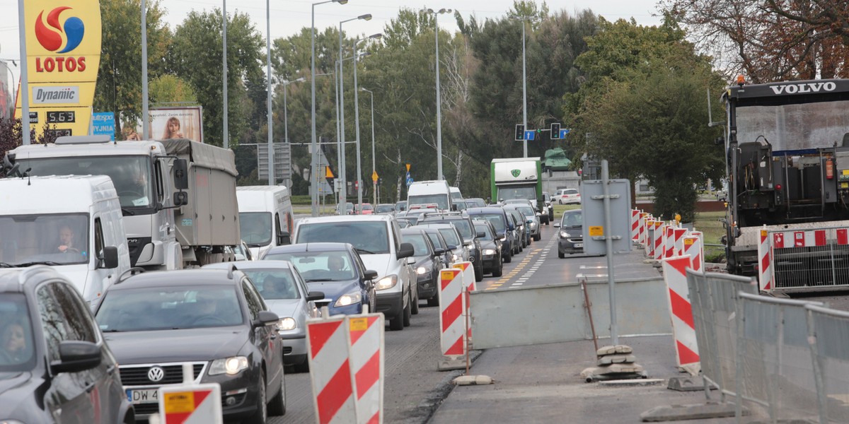 Remonty we Wrocławiu.