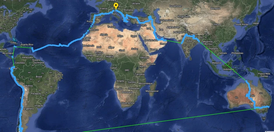 Ovako je izgledao Nikolin put oko sveta