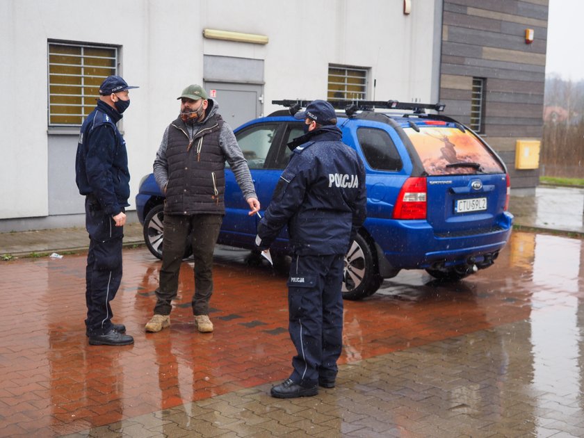 Protest mieszkańców Nowosolnej