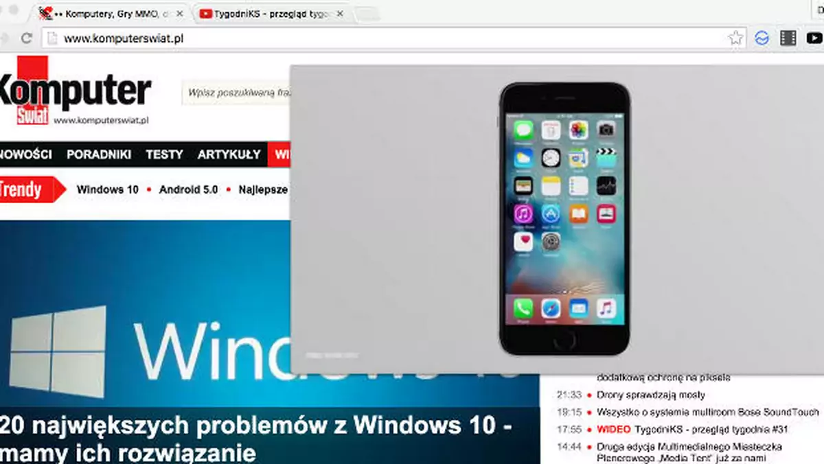 Sideplayer, czyli uruchamiaj filmy z YouTube w Chrome w małym oknie