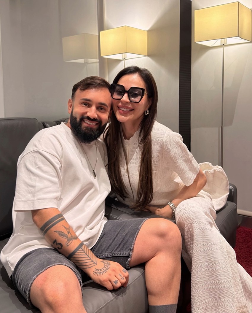 Ceca i Filip Mitrović