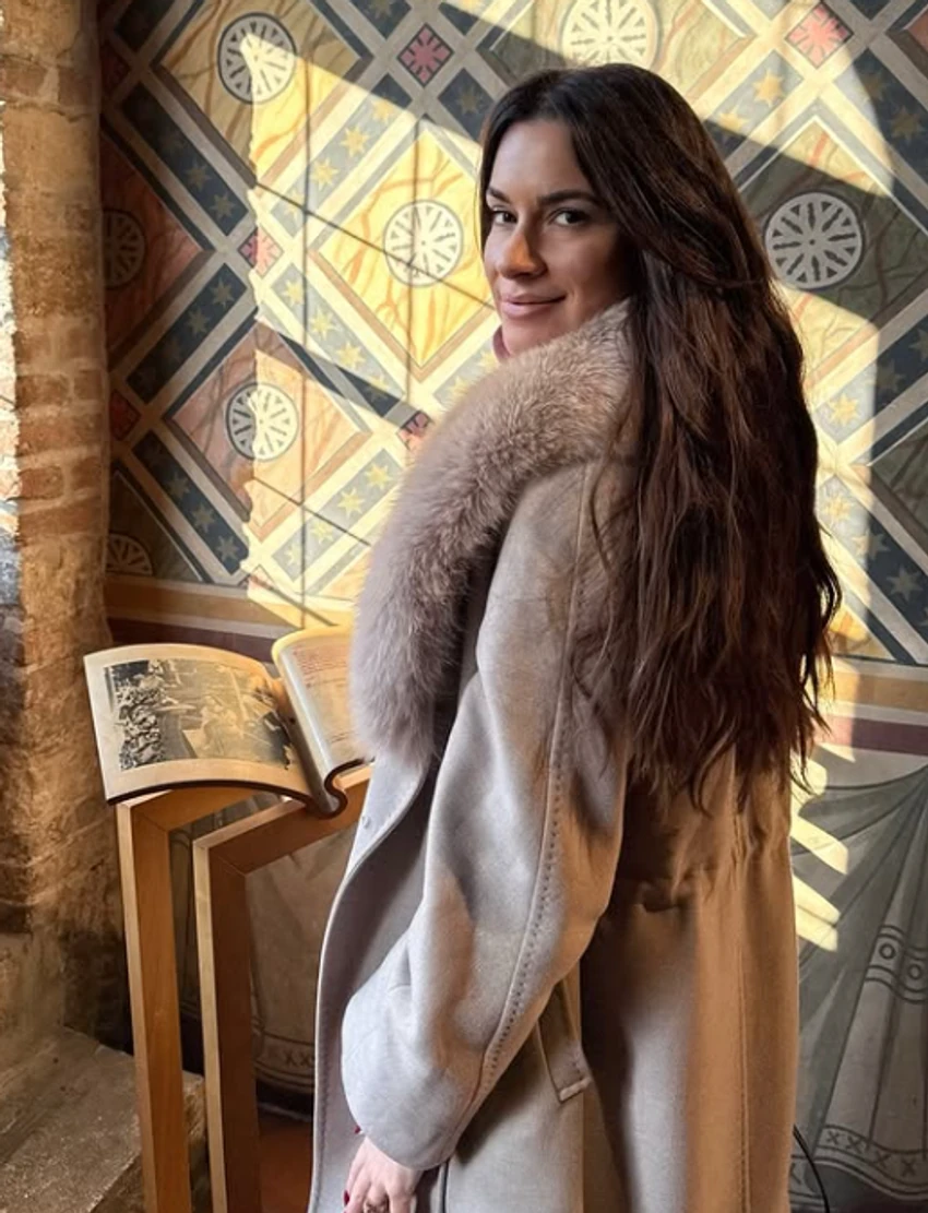 Dragana Kosjerina uživa u Italiji