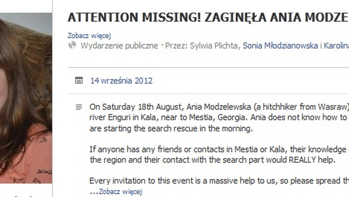 Polski konsul w Tbilisi potwierdził tragiczne informacje gruzińskiej telewizji. Anna Modzelewska, Polka, która zaginęła kilka tygodni temu w gruzińskich górach, nie żyje. Jej ciało, blisko osiem kilometrów od miejsca wypadku, znaleźli gruzińscy rybacy, którzy poinformowali o tym ratowników. Zaginięcie kobiety od początku budziło wiele emocji, a rodzina wskazywała, że w sprawę mogły być zaangażowane osoby trzecie.