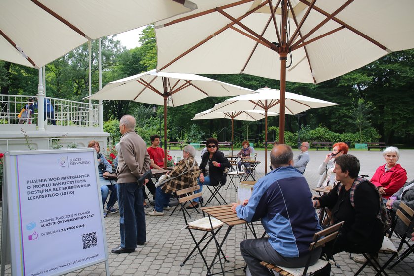 Park Źródliska w Łodzi będzie jak sanatorium? Otwarto pijalnię wód