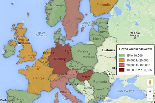 Europa tonie w morzu imigrantów. Zobacz najnowsze dane Eurostatu