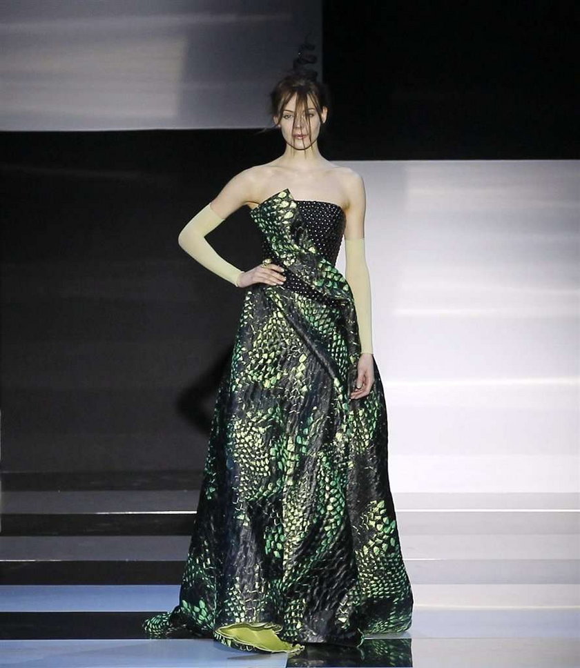 Giorgio Armani Prive haute couture wiosna lato 2012