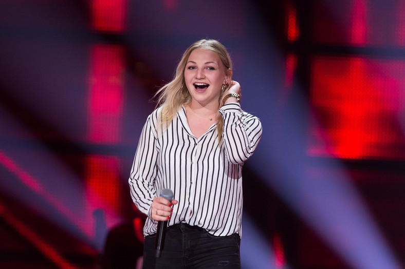 Kamila Kamocka w programie "The Voice of Poland 9"